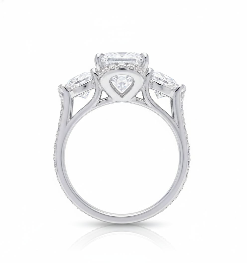 Corixa Fold Lab Diamond Ring