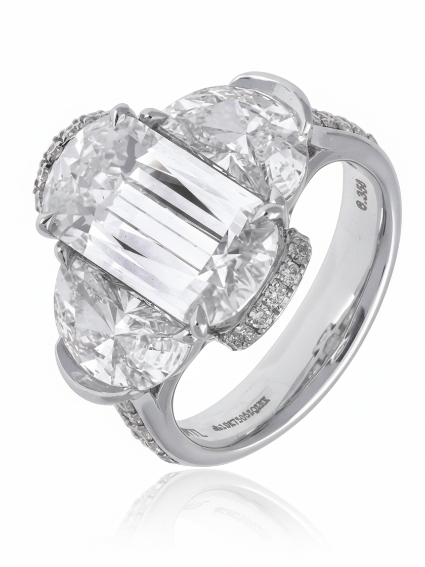 Corixa Fold Lab Diamond Ring