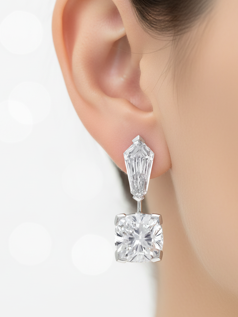 Liora Span Lab Diamond Earring
