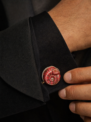 Buy Mosaic Chameleon Lab Diamond Cufflink | Fiona Diamonds