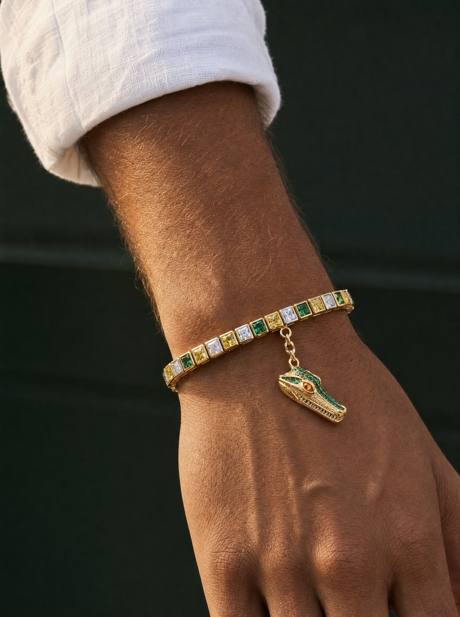 Sovereign Nile Lab Diamond Charm Bracelet