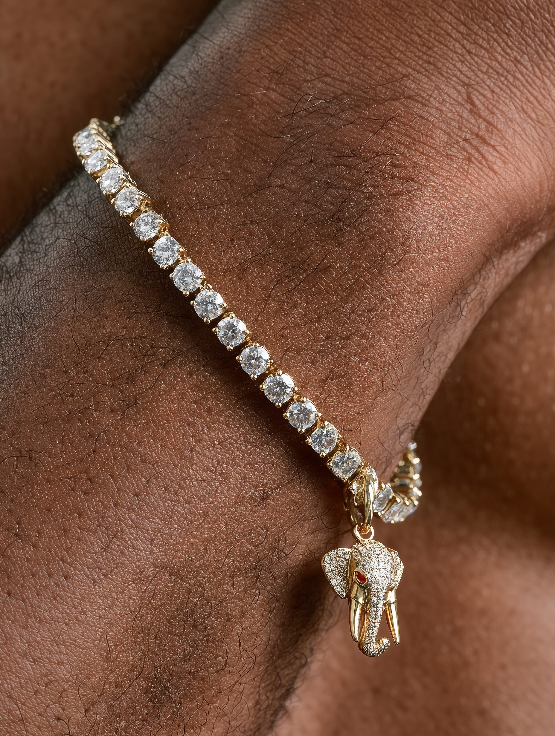 Imperial Gaja Lab Diamond Charm Bracelet