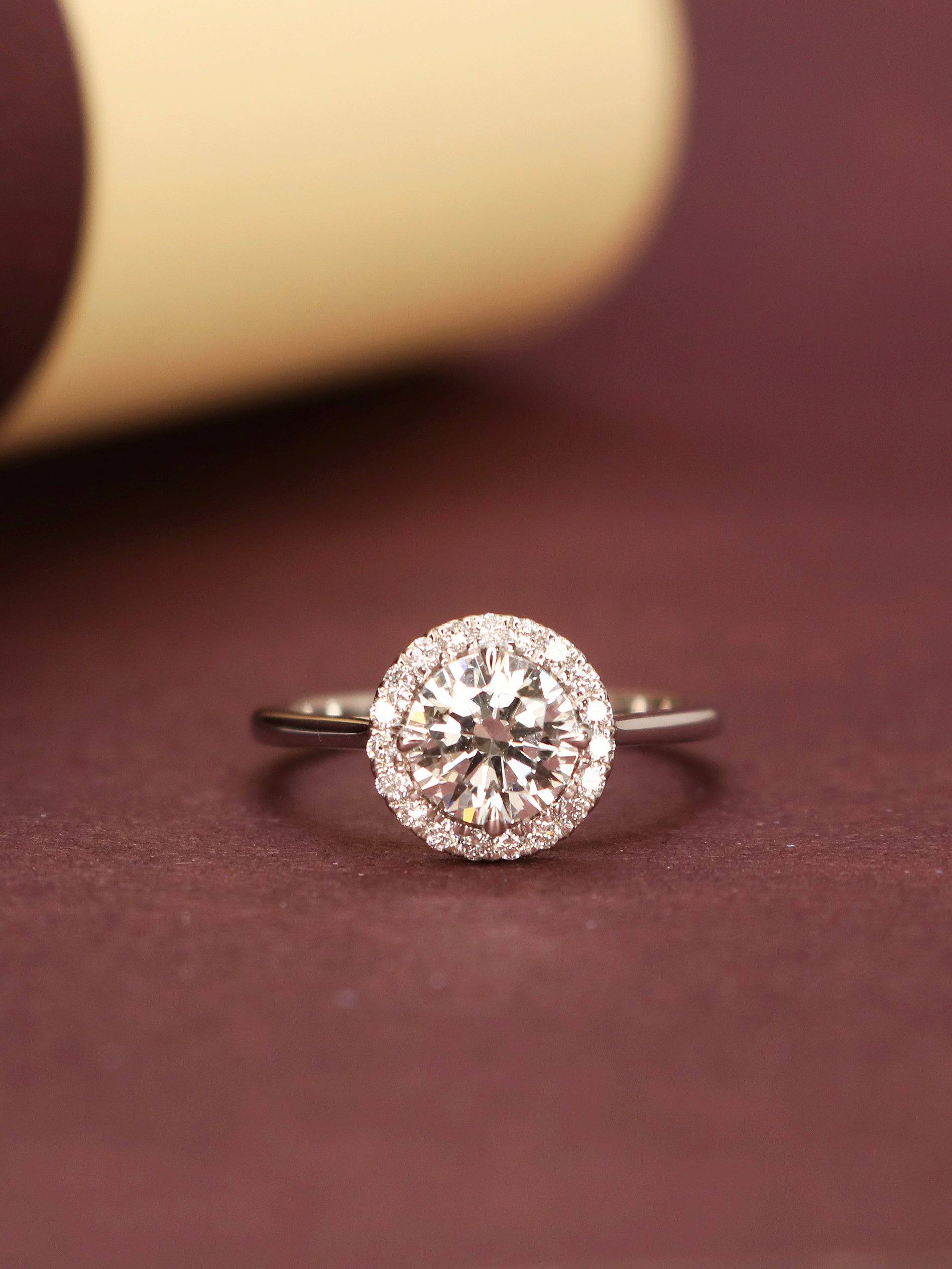 Hugo 1.1ct Lab Grown Diamond Ring Luxurious and Elegant by Fiona Diamonds - Fiona Diamonds - Fiona Diamonds