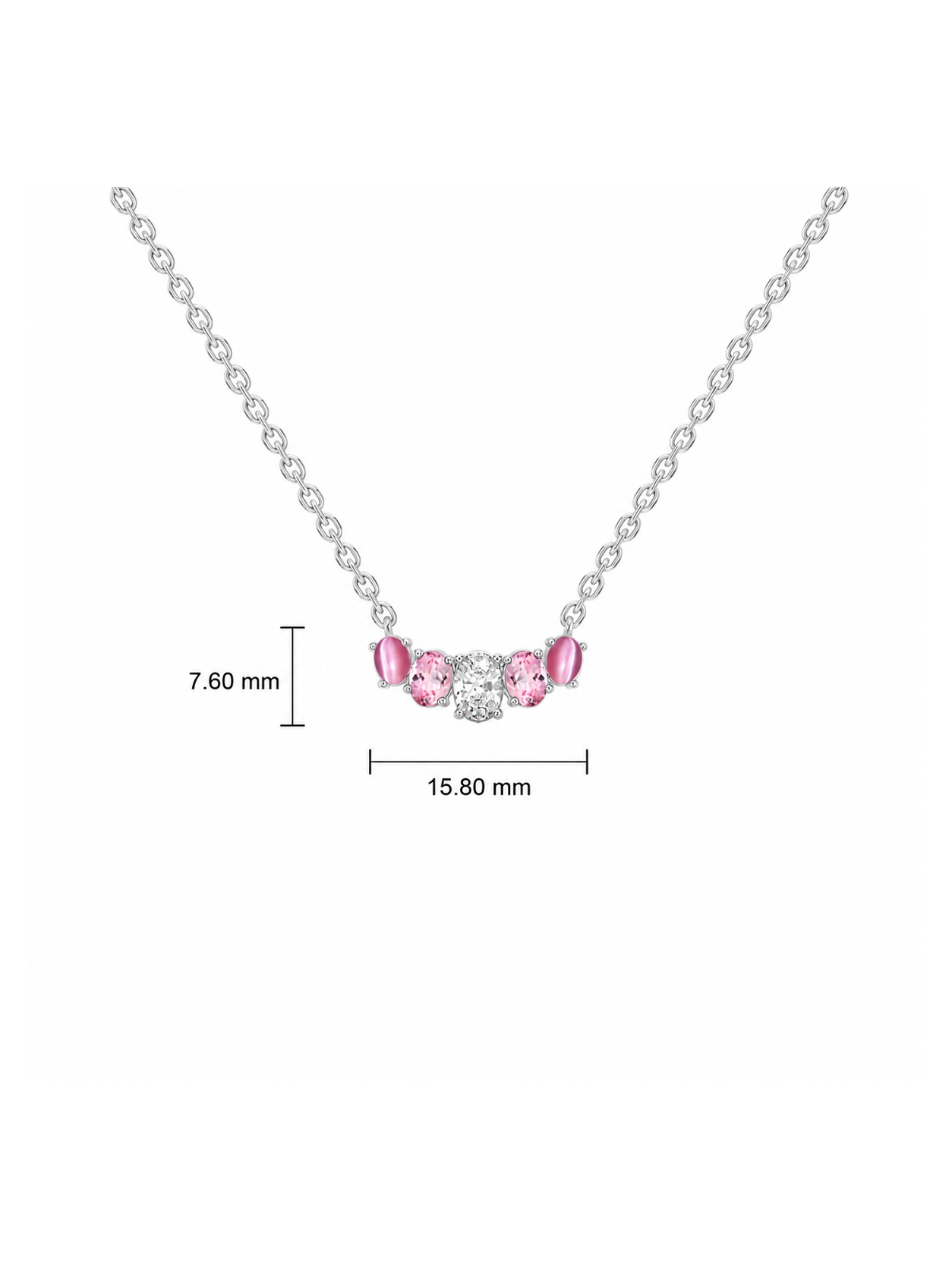 0.23ct Lab Grown Diamond Necklace in 18kt Gold Vermeil
