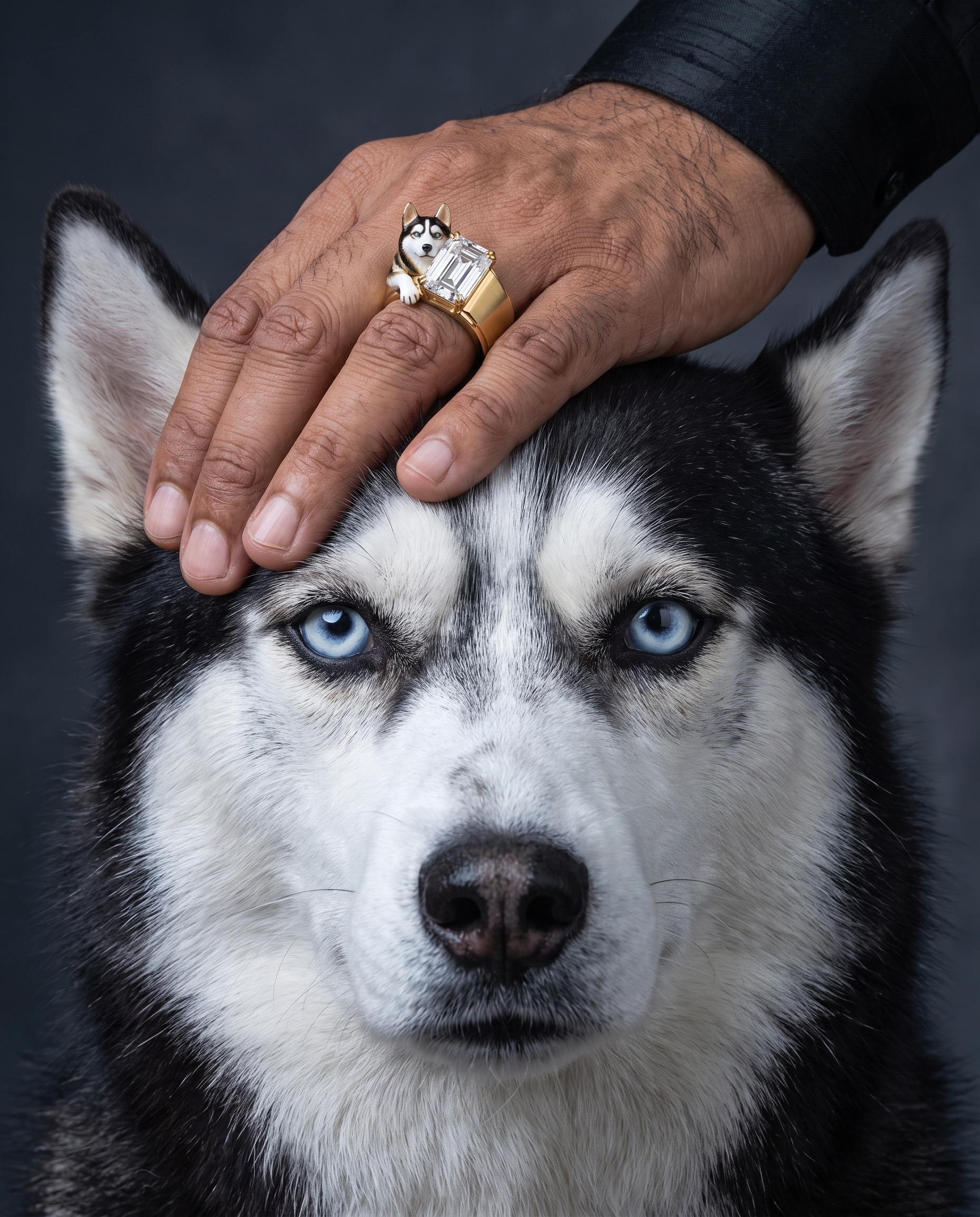 Ice Eye Lab Diamond Ring