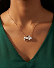 Dotty Darling Lab Diamond Pendant