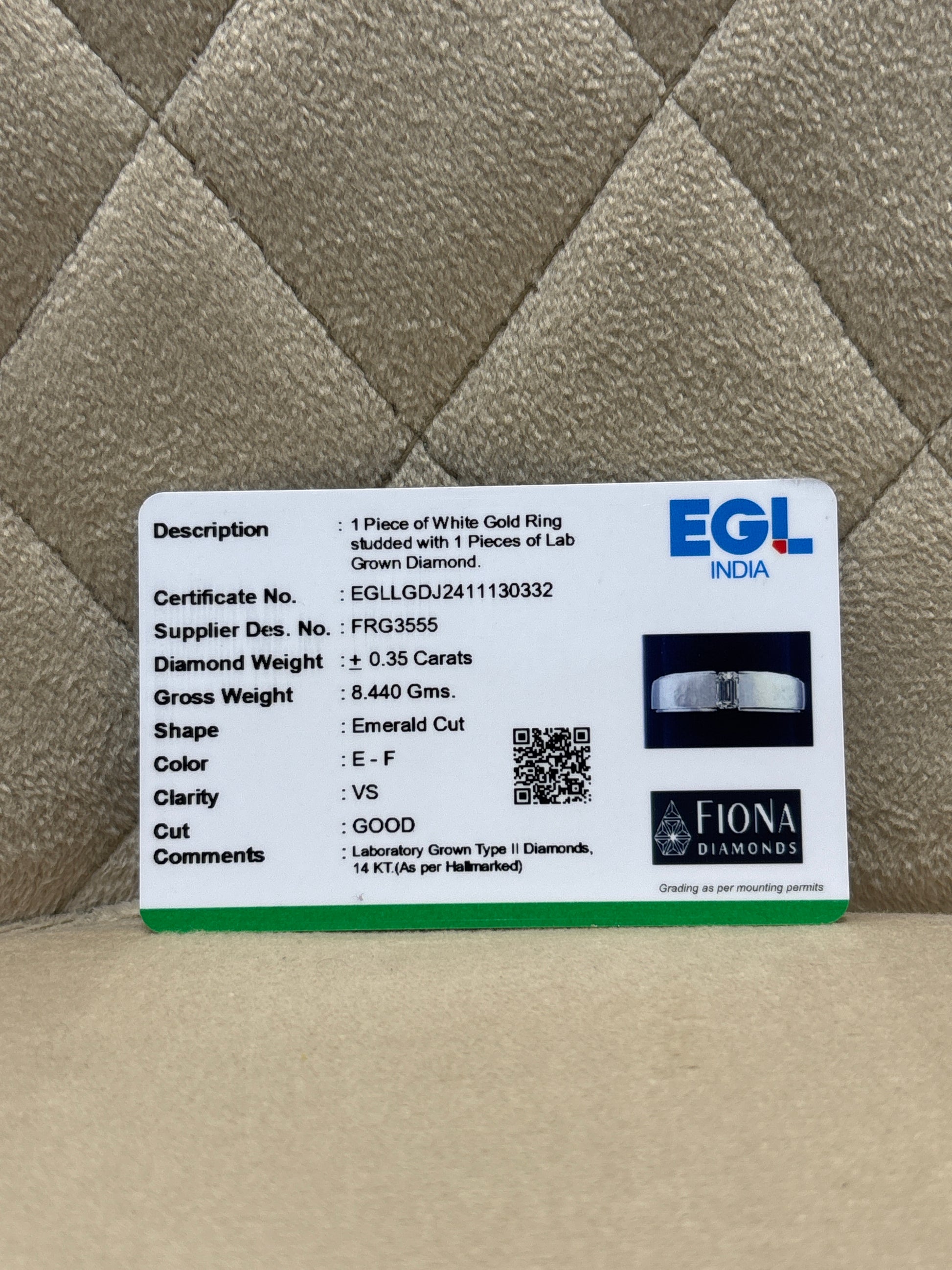 Lyrenthia 35 Pointer Lab Diamond Ring – Chic & Brilliant - Fiona Diamonds - Fiona Diamonds