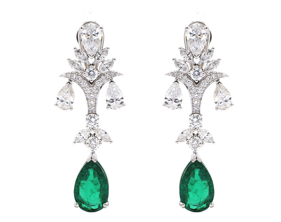 Devika Lab Diamond Earrings - Fiona Diamonds - Fiona Diamonds