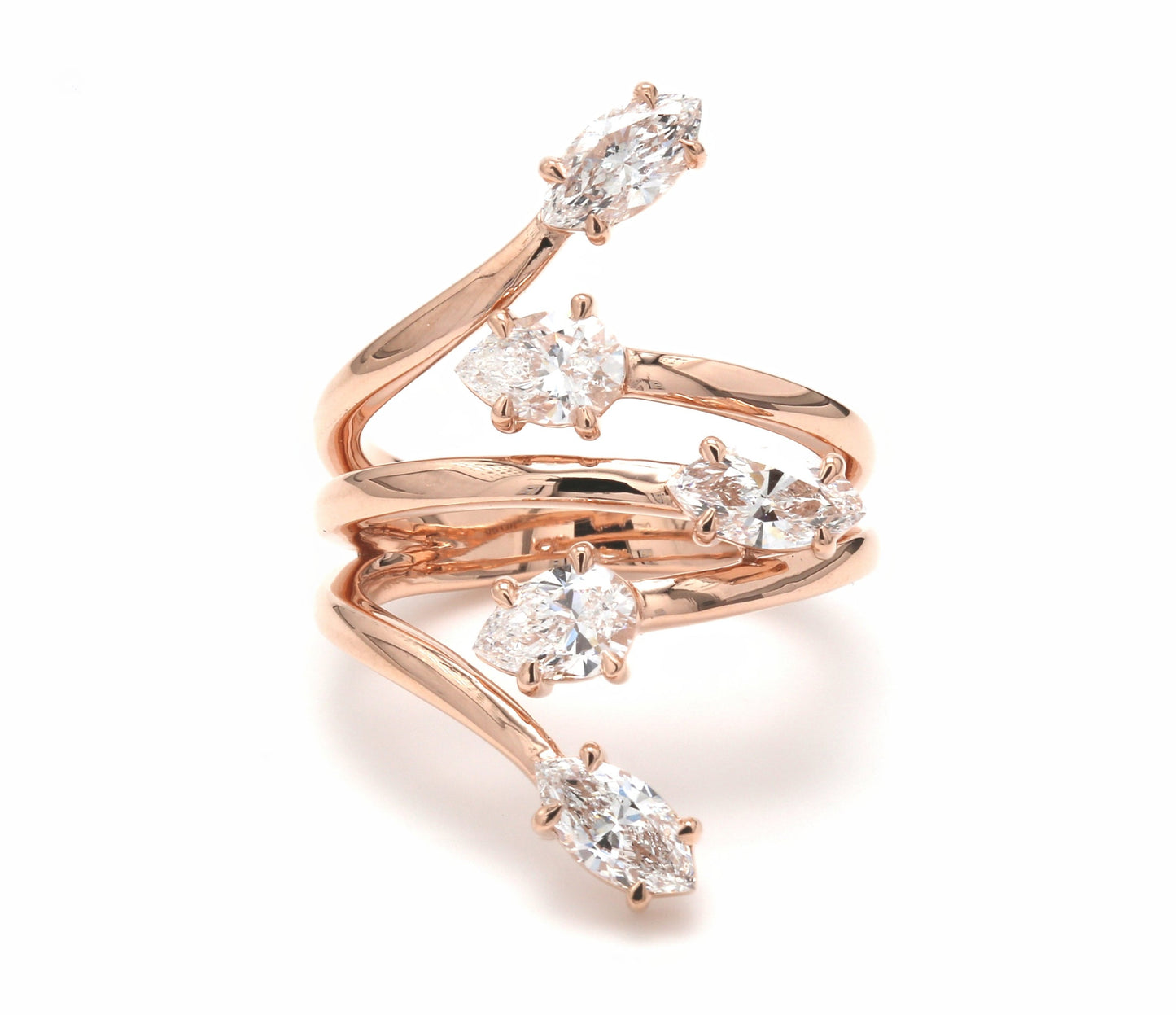 Elara Lab Diamond Ring - Fiona Diamonds - Fiona Diamonds
