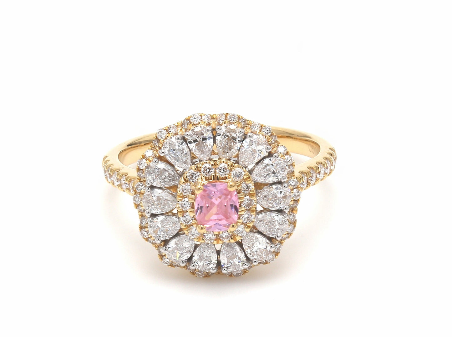 Padmini Lab Diamond Ring - Fiona Diamonds - Fiona Diamonds