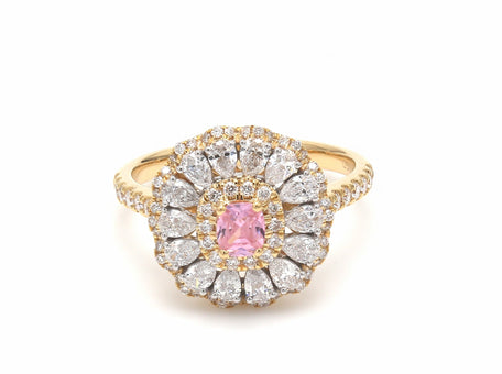 Padmini Lab Diamond Ring - Fiona Diamonds - Fiona Diamonds