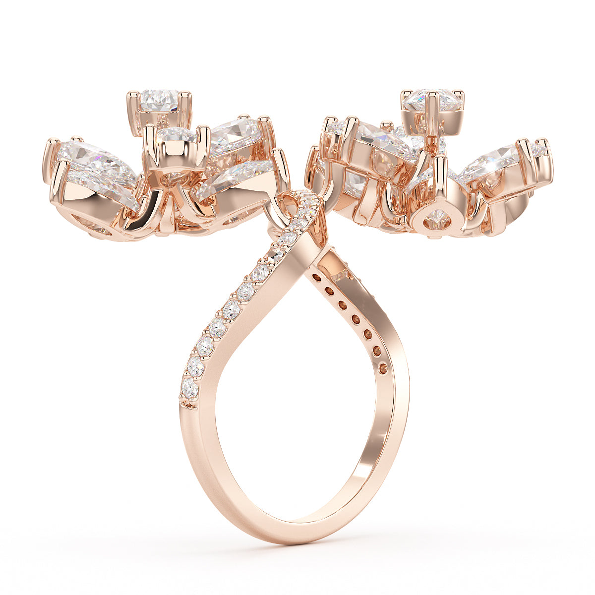 Jorielle Lab Diamond Ring - Sleek Sophistication - Fiona Diamonds - Fiona Diamonds