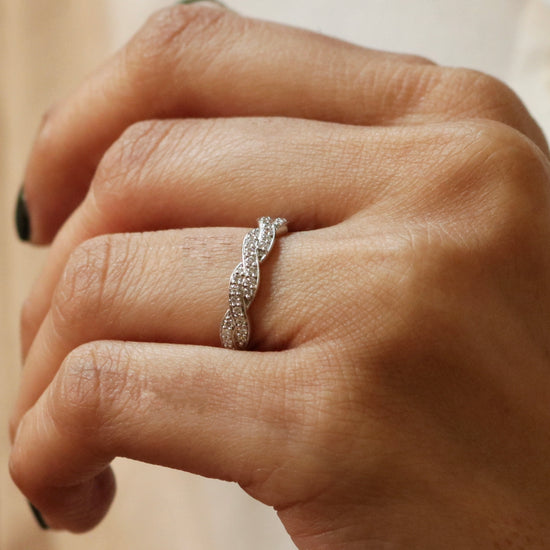 Zenosol Lab Diamond Ring - Fiona Diamonds - Fiona Diamonds
