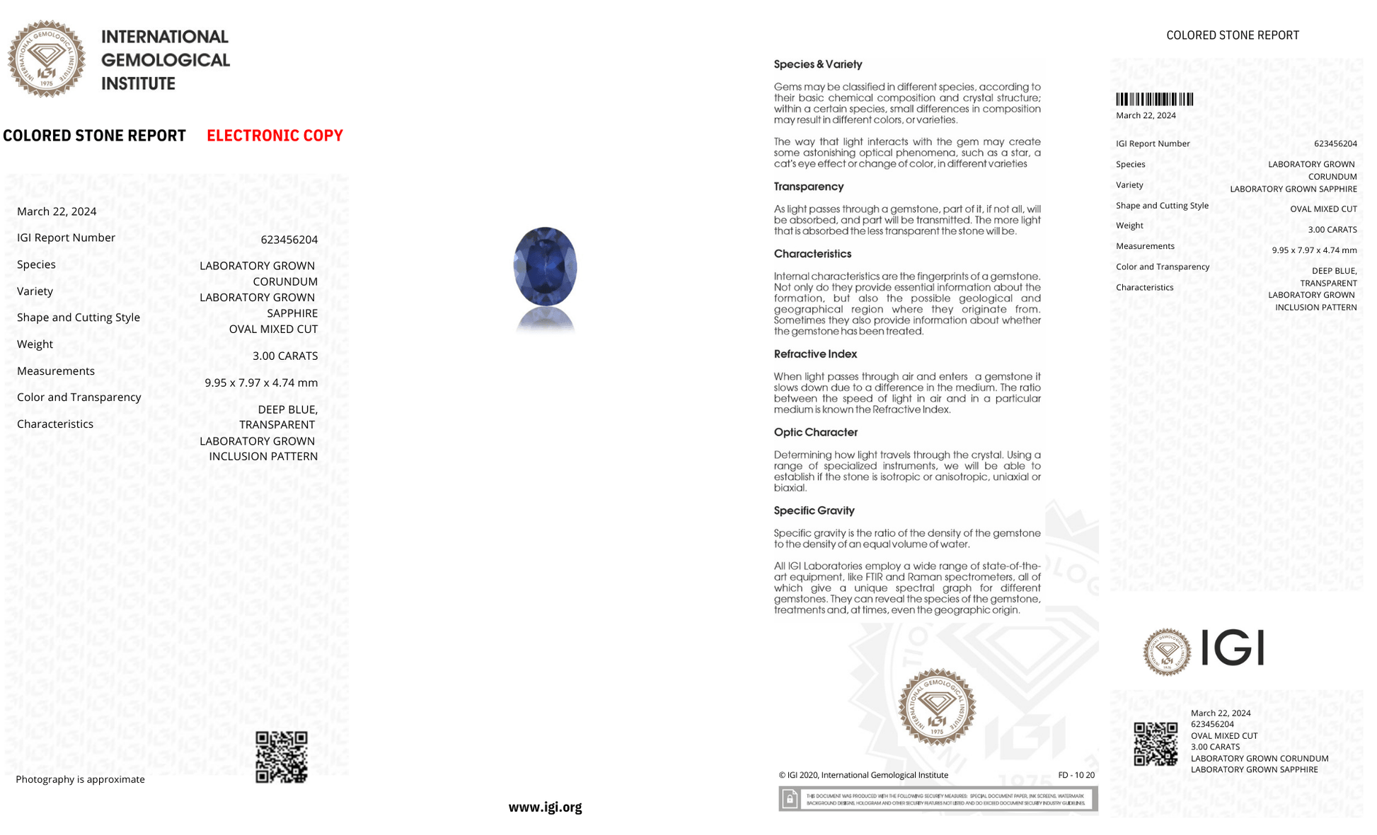 Lab Grown Light blue sapphire Oval Shape 3ct | Exquisite Gemstones - Fiona Diamonds - Fiona Diamonds