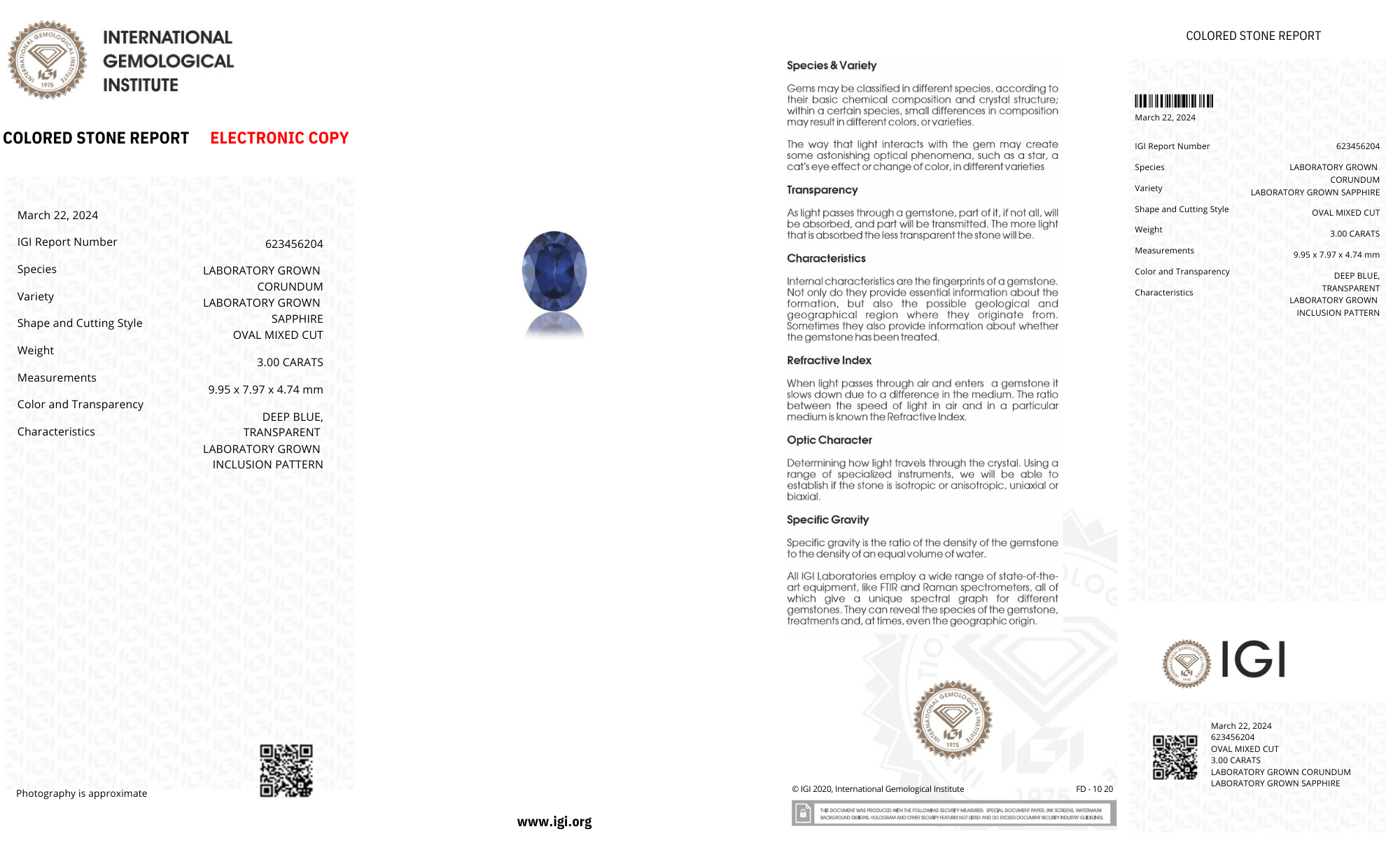 Lab Grown Light blue sapphire Oval Shape 3ct | Exquisite Gemstones - Fiona Diamonds - Fiona Diamonds