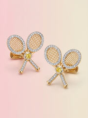 Buy Tennis Lab Diamond Cufflink | Fiona Diamonds