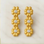 0.2ct Lab Grown Diamond Earring in 18kt Gold Vermeil - Fiona Diamonds - Fiona Diamonds