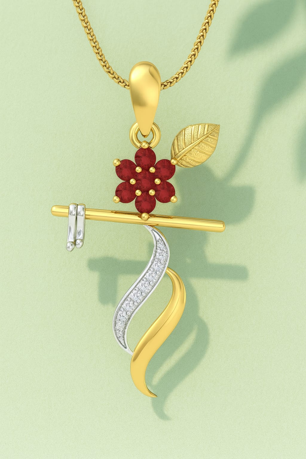 Murari Lal Lab Diamond Pendant - Fiona Diamonds - Fiona Diamonds