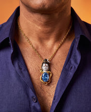 Bholenath Shiva Gold Pendant