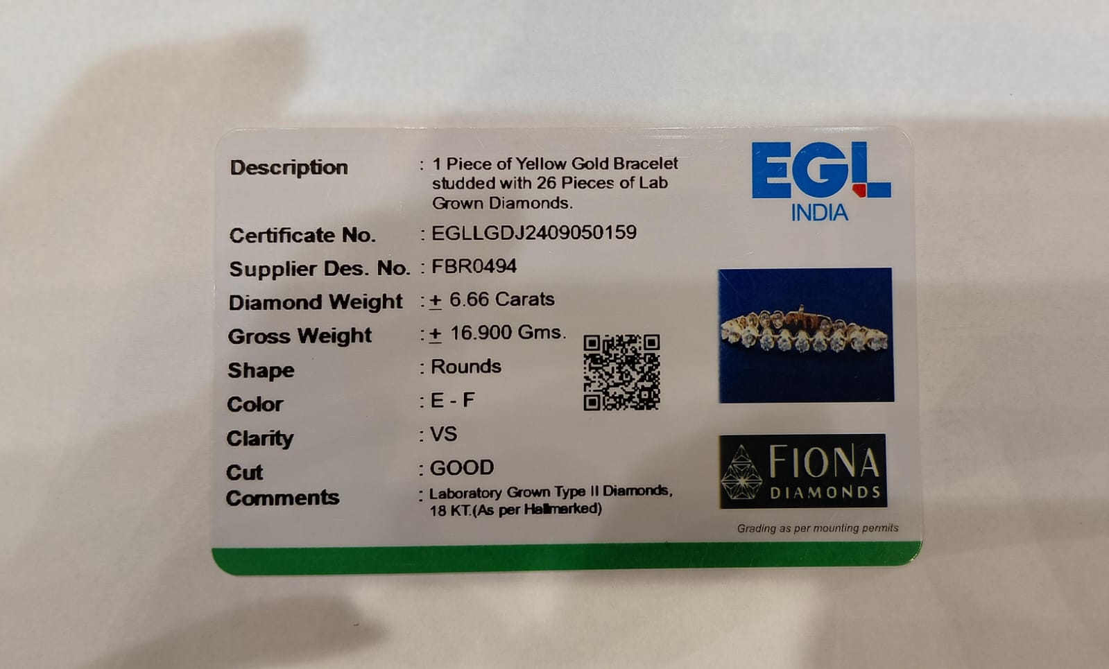 Meilin Lab Diamond Bracelet – Timeless & Stunning - Fiona Diamonds - Fiona Diamonds