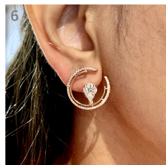 Charismatic Diamond Earring - Fiona Diamonds - Fiona Diamonds
