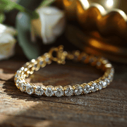 Fetter 0.20 Pointer Round  Lab Diamond Bracelet - Fiona Diamonds - Fiona Diamonds