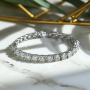 Fetter 0.30 Pointer Round  Lab Diamond Bracelet - Fiona Diamonds - Fiona Diamonds