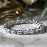 Flicker 0.50 Pointer Oval Lab Diamond Bracelet - Fiona Diamonds - Fiona Diamonds