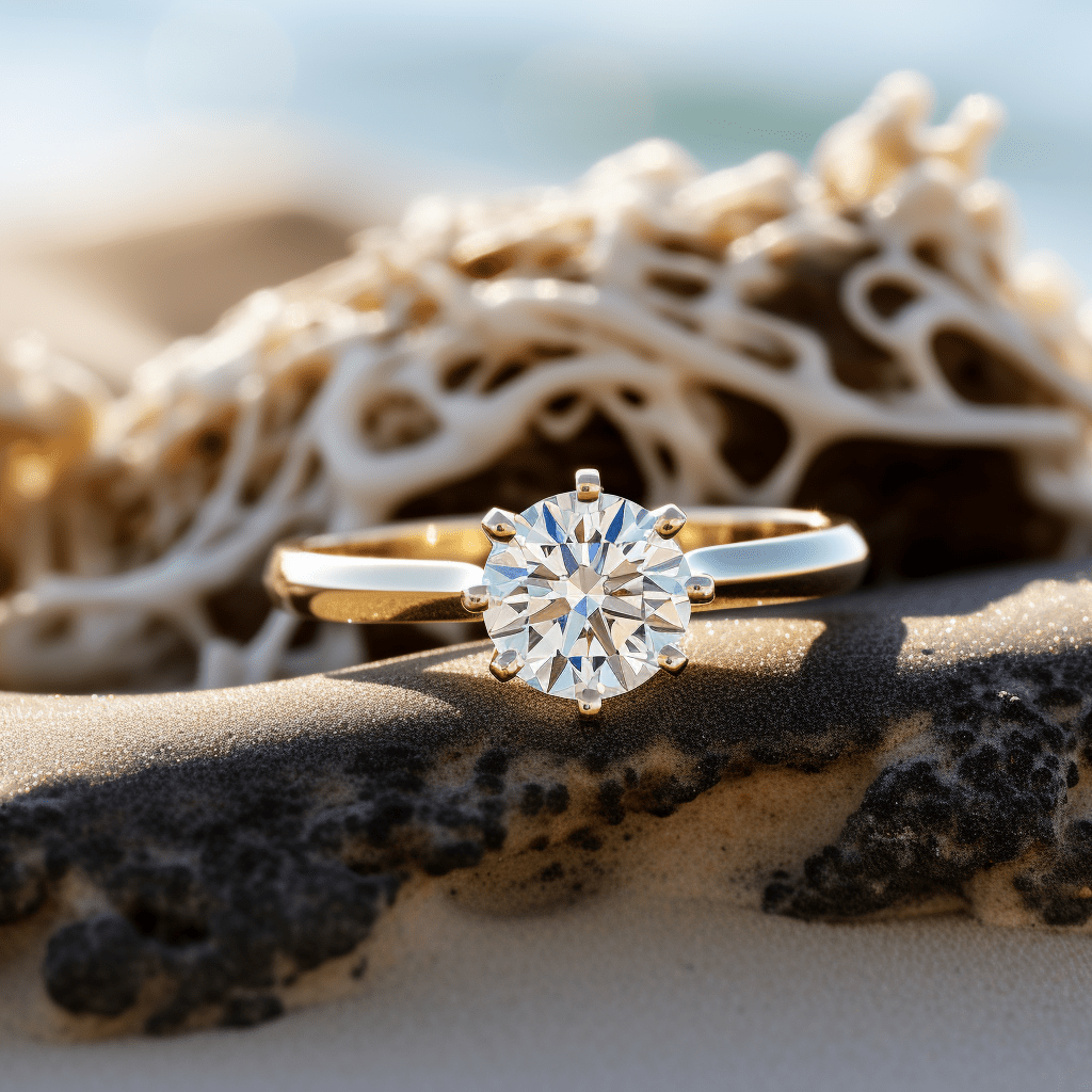 Diablo 2ct Round Lab Diamond Ring - Fiona Diamonds - Fiona Diamonds