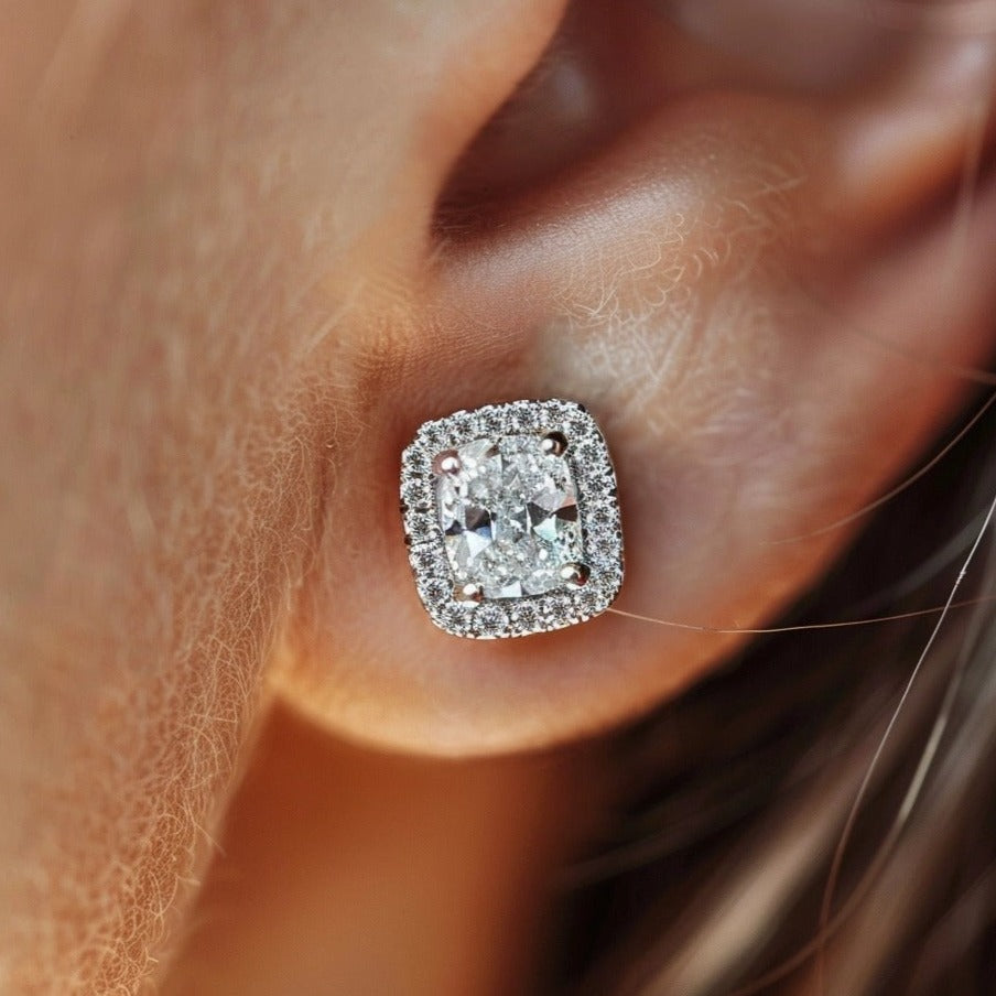 Serene Lab Diamond Earrings - Fiona Diamonds - Fiona Diamonds