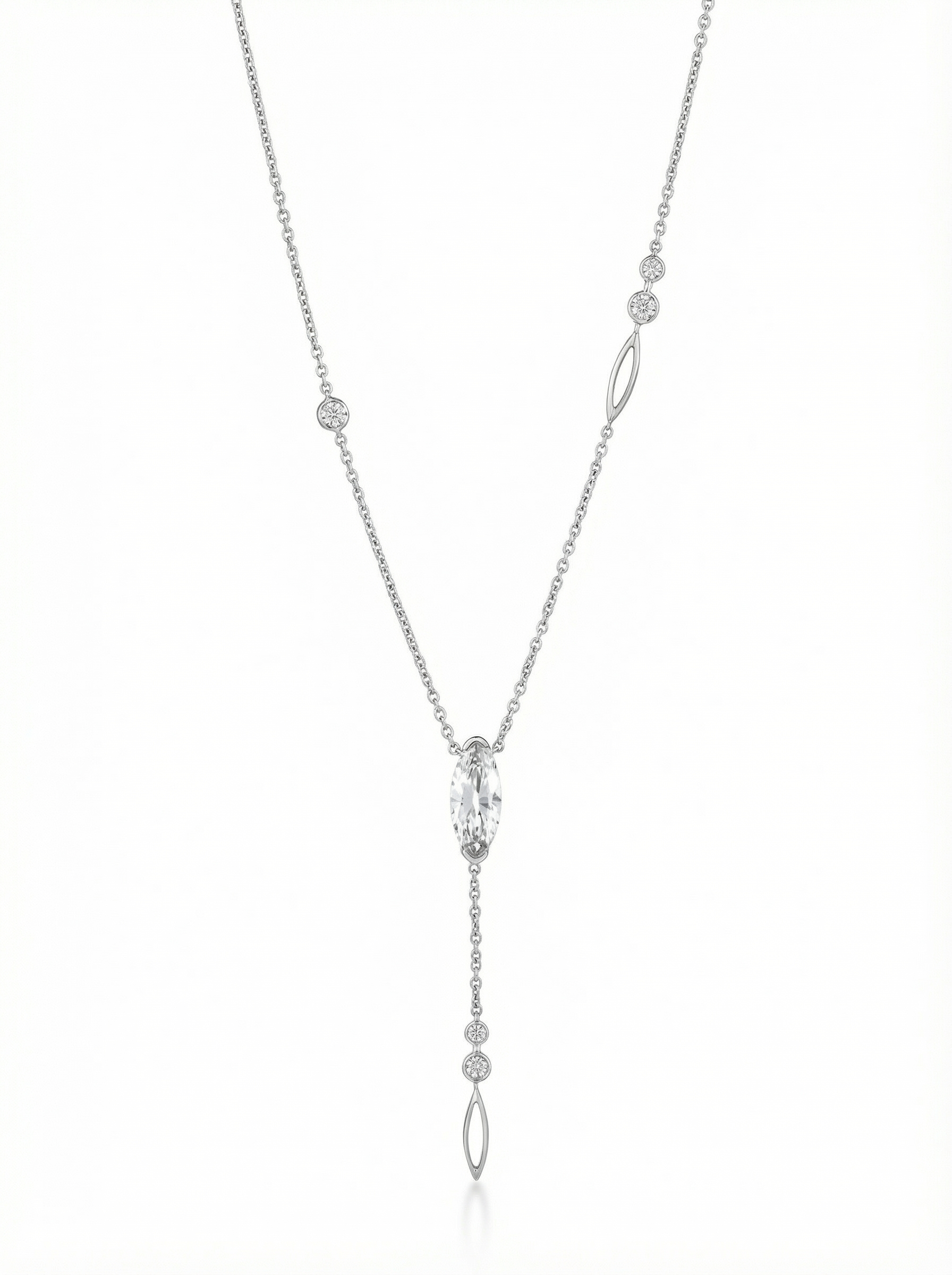 Vessara Arc Lab Diamond Pendant