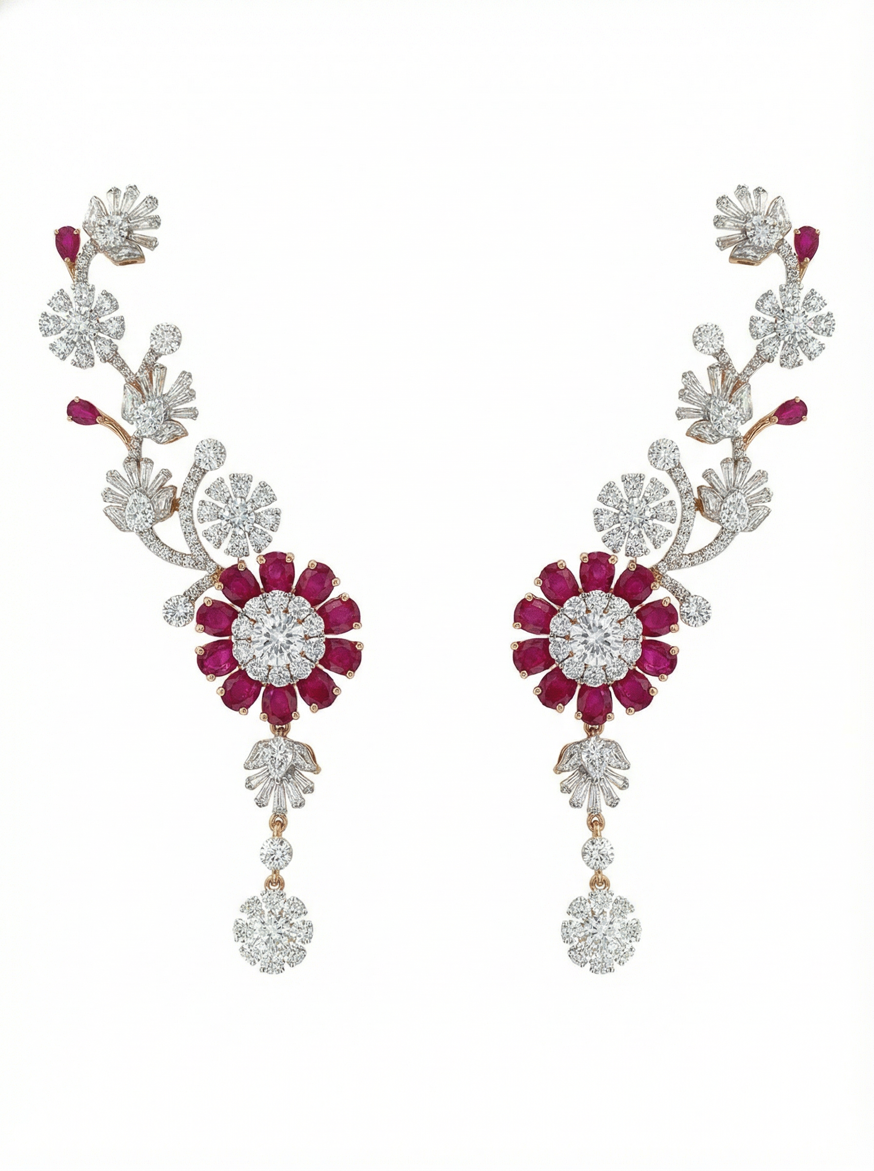 Harmony Shimmer Lab Diamond Earring