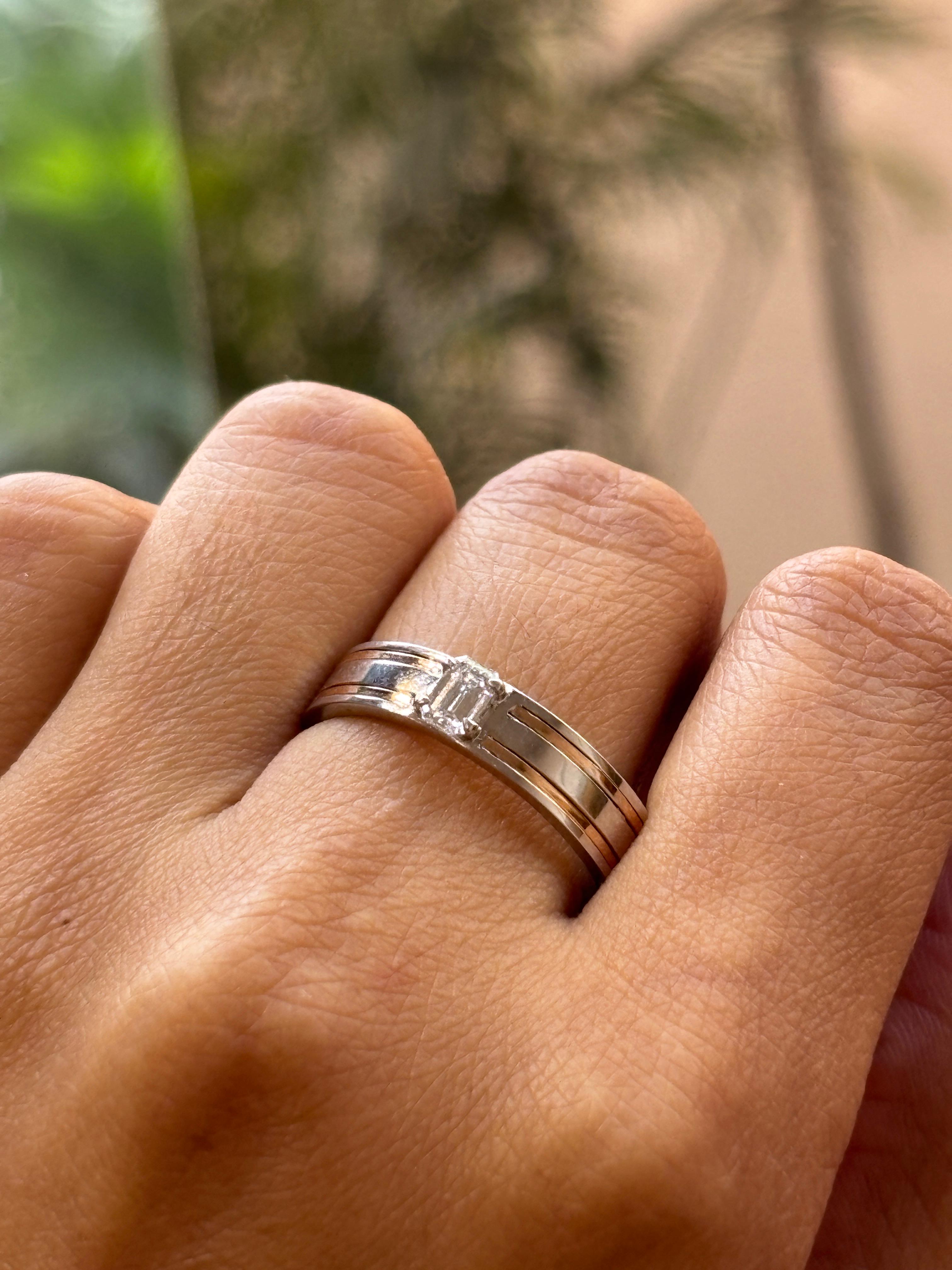 Soluquill 28 Pointer Lab Grown Diamond Ring - Elegant & Classic - Fiona Diamonds - Fiona Diamonds
