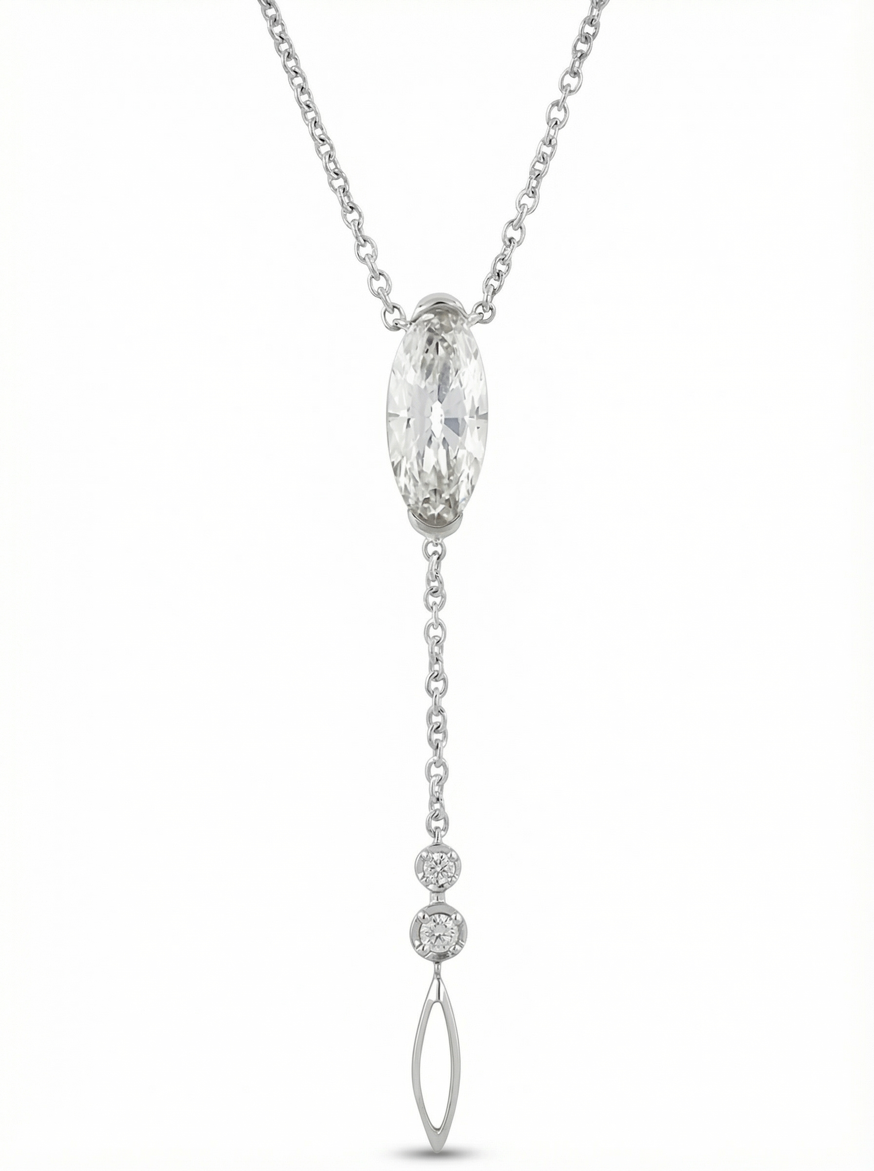 Vessara Arc Lab Diamond Pendant