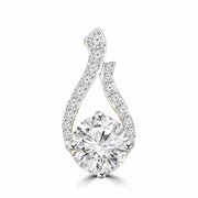 Regalia 2ct Lab Diamond Pendant - Fiona Diamonds - Fiona Diamonds