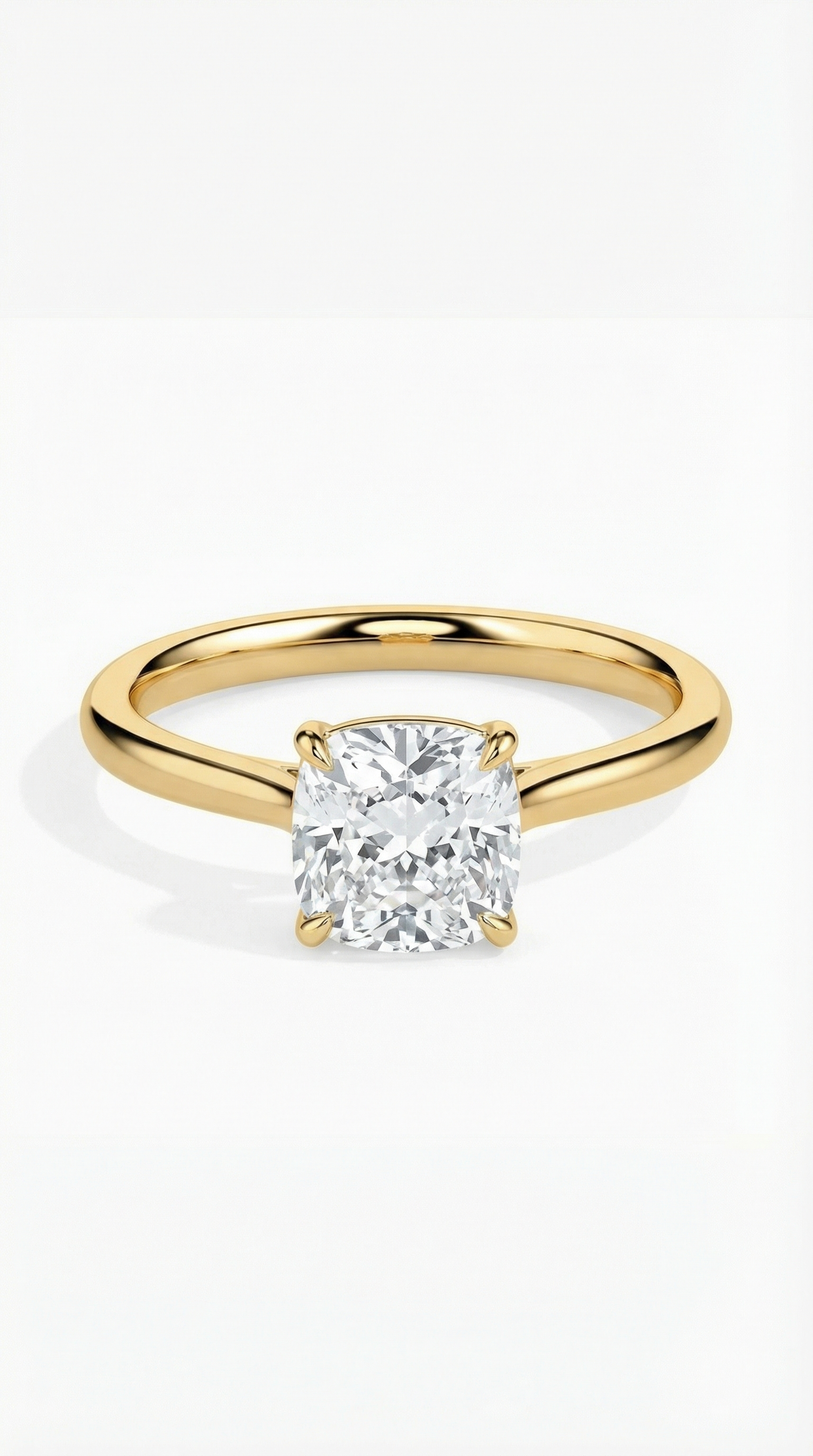 Khushoka Pitara – Cushion Cut Diamond Set - Fiona Diamonds - Fiona Diamonds