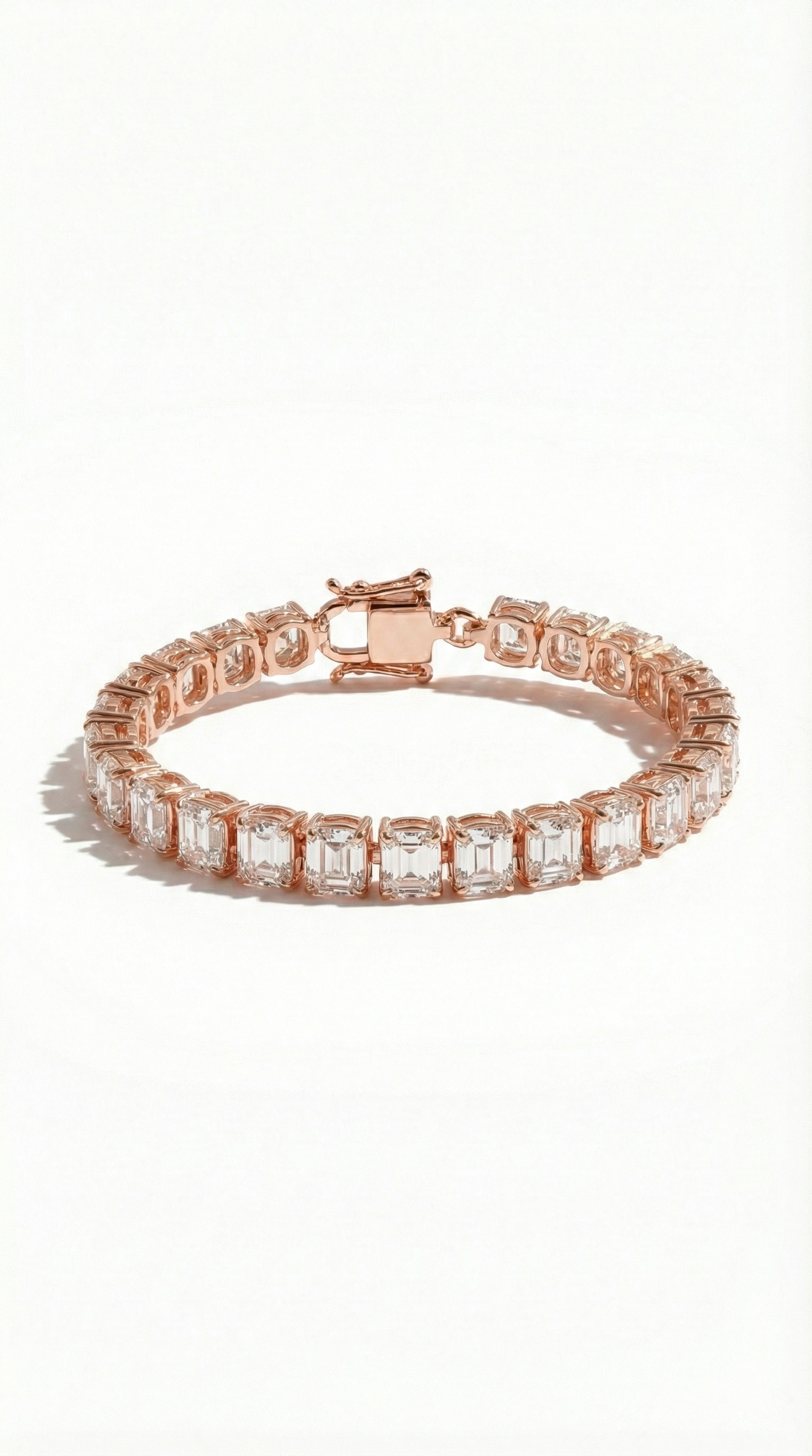 Khushoka Pitara – Emerald Cut Diamond Set - Fiona Diamonds - Fiona Diamonds