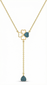Avyrexia Lab Grown Diamond Necklace in 18kt Gold Vermeil - Fiona Diamonds - Fiona Diamonds