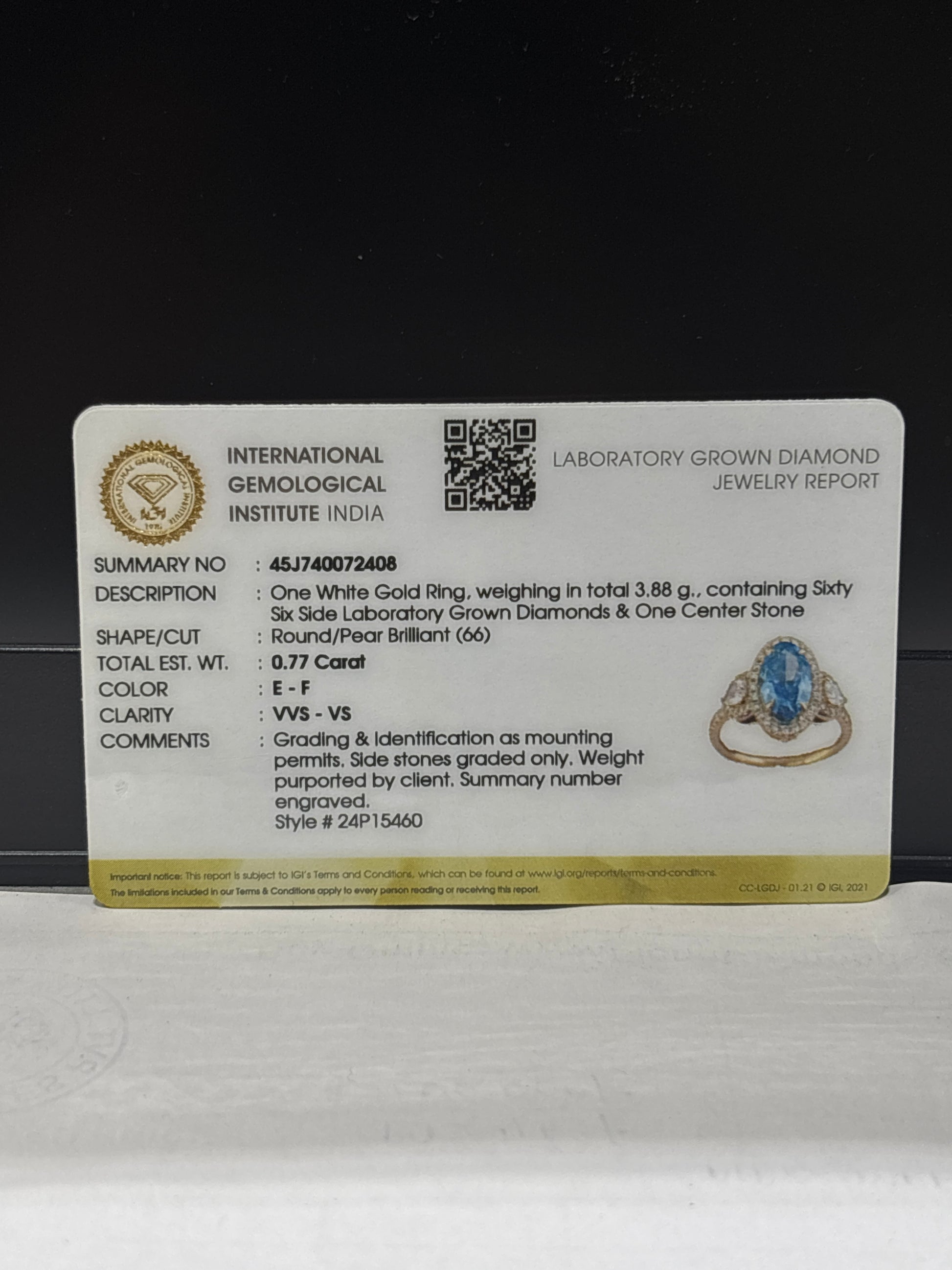 Zephyra Lab Grown Diamond Ring – Radiant & Unique - Fiona Diamonds - Fiona Diamonds