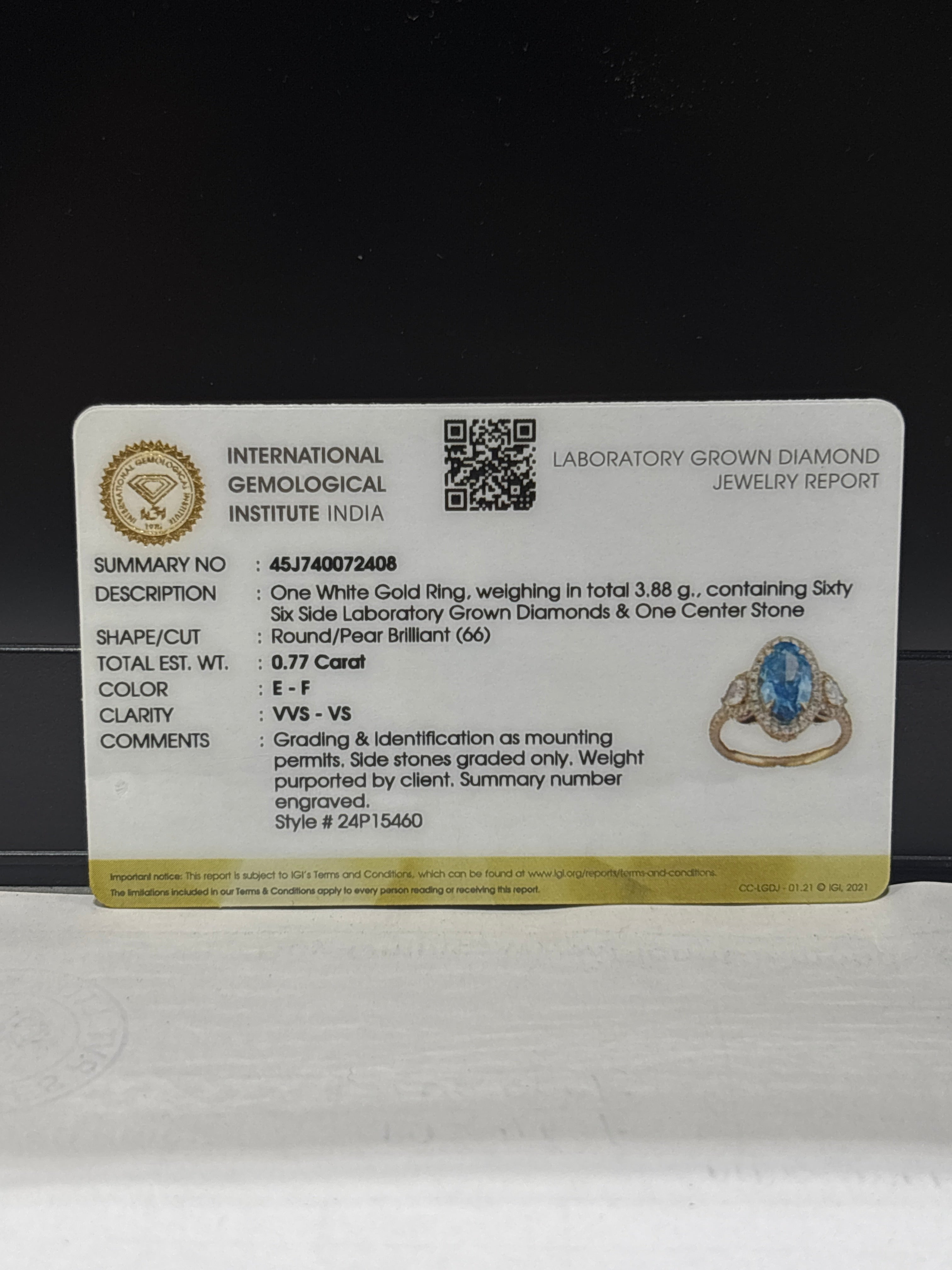 Zephyra Lab Grown Diamond Ring – Radiant & Unique - Fiona Diamonds - Fiona Diamonds