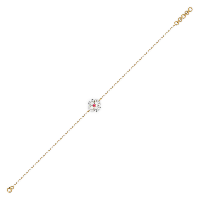 Zyverra Lab Grown Diamond Bracelet in 18kt Gold Vermeil - Fiona Diamonds - Fiona Diamonds