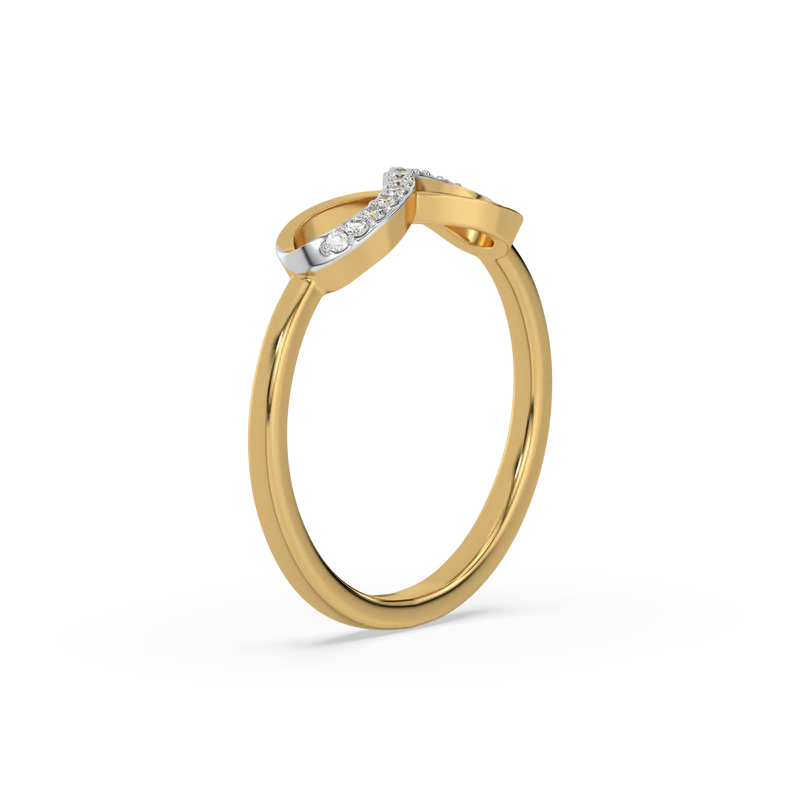 Infinity Lab Diamond Ring - Fiona Diamonds - Fiona Diamonds