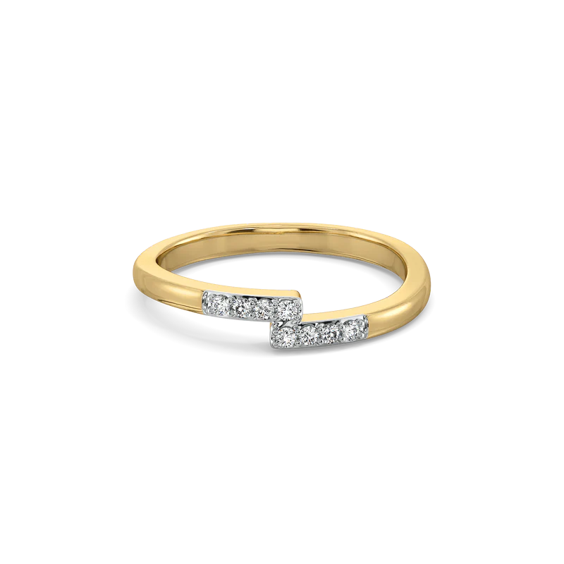 Avyrelis Lab Grown Diamond Ring in 18kt Gold Vermeil - Fiona Diamonds - Fiona Diamonds