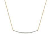 Xytheris Lab Grown Diamond Necklace in 18kt Gold Vermeil - Fiona Diamonds - Fiona Diamonds