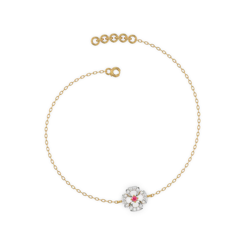 Zyverra Lab Grown Diamond Bracelet in 18kt Gold Vermeil - Fiona Diamonds - Fiona Diamonds