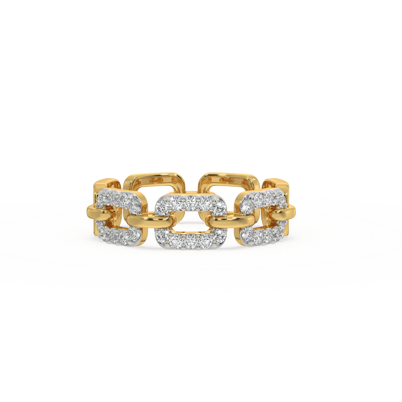 Lyrexora Lab Grown Diamond Ring in 18kt Gold Vermeil - Fiona Diamonds - Fiona Diamonds
