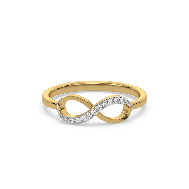 Infinity Lab Diamond Ring - Fiona Diamonds - Fiona Diamonds