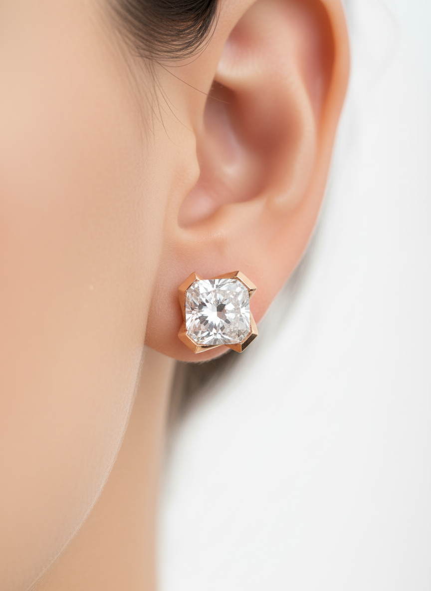 Virel Form Lab Diamond Earring