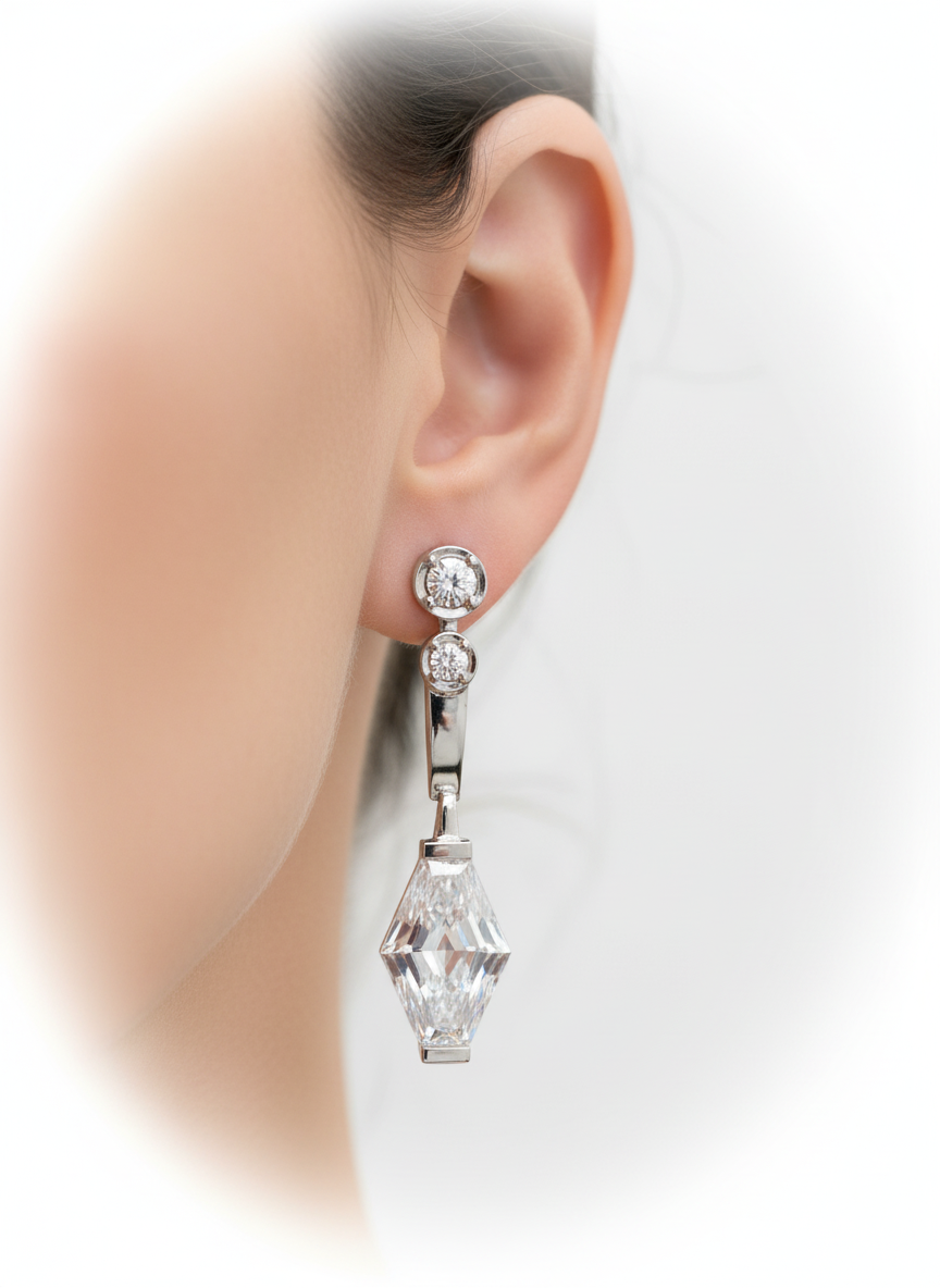 Corvyn Pair Lab Diamond Earring
