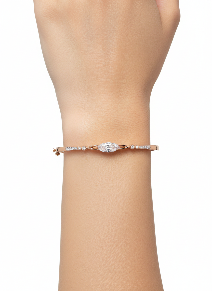 Orynth Pair Lab Diamond Bracelet - Fiona Diamonds - Fiona Diamonds